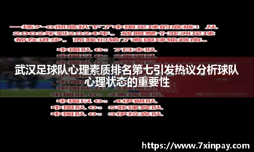 武汉足球队心理素质排名第七引发热议分析球队心理状态的重要性
